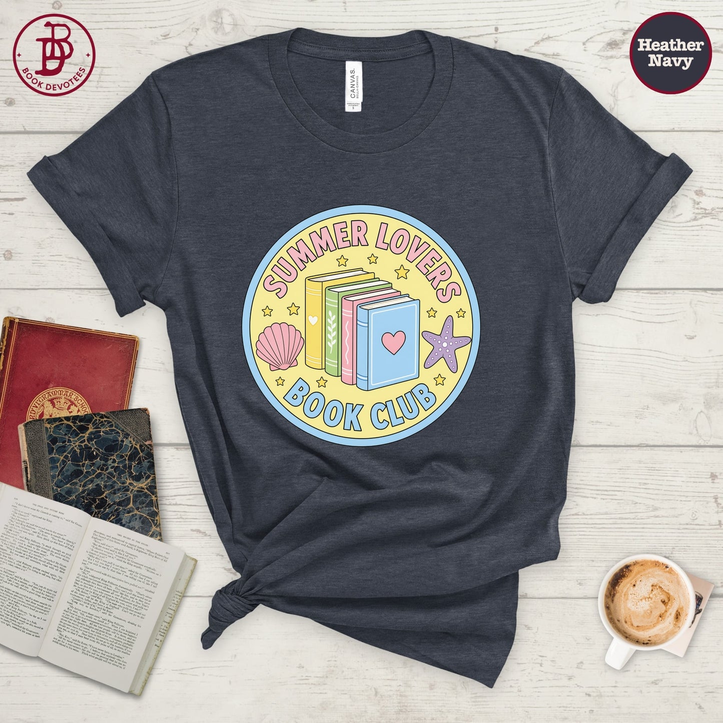 Summer Lovers Book Club Tee