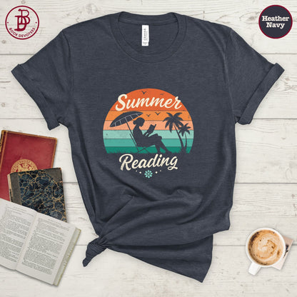 Summer Reading Sunset Tee