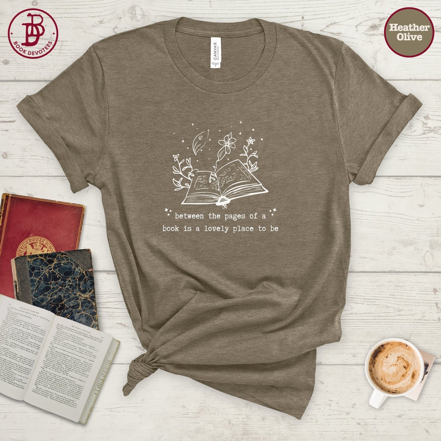 Between the Pages Tee
