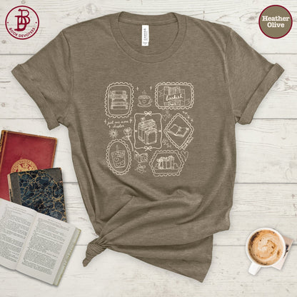 Bookish Love Stamp Tee