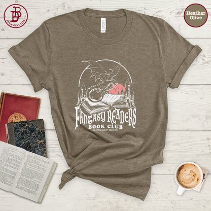 Fantasy Readers Book Club Tee