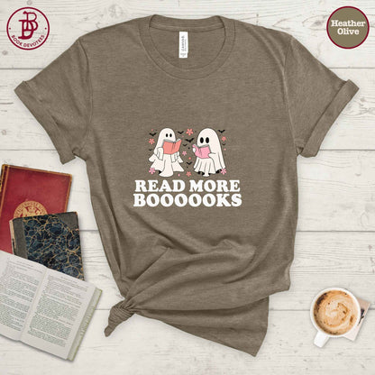 Ghosts Read More Books Tee