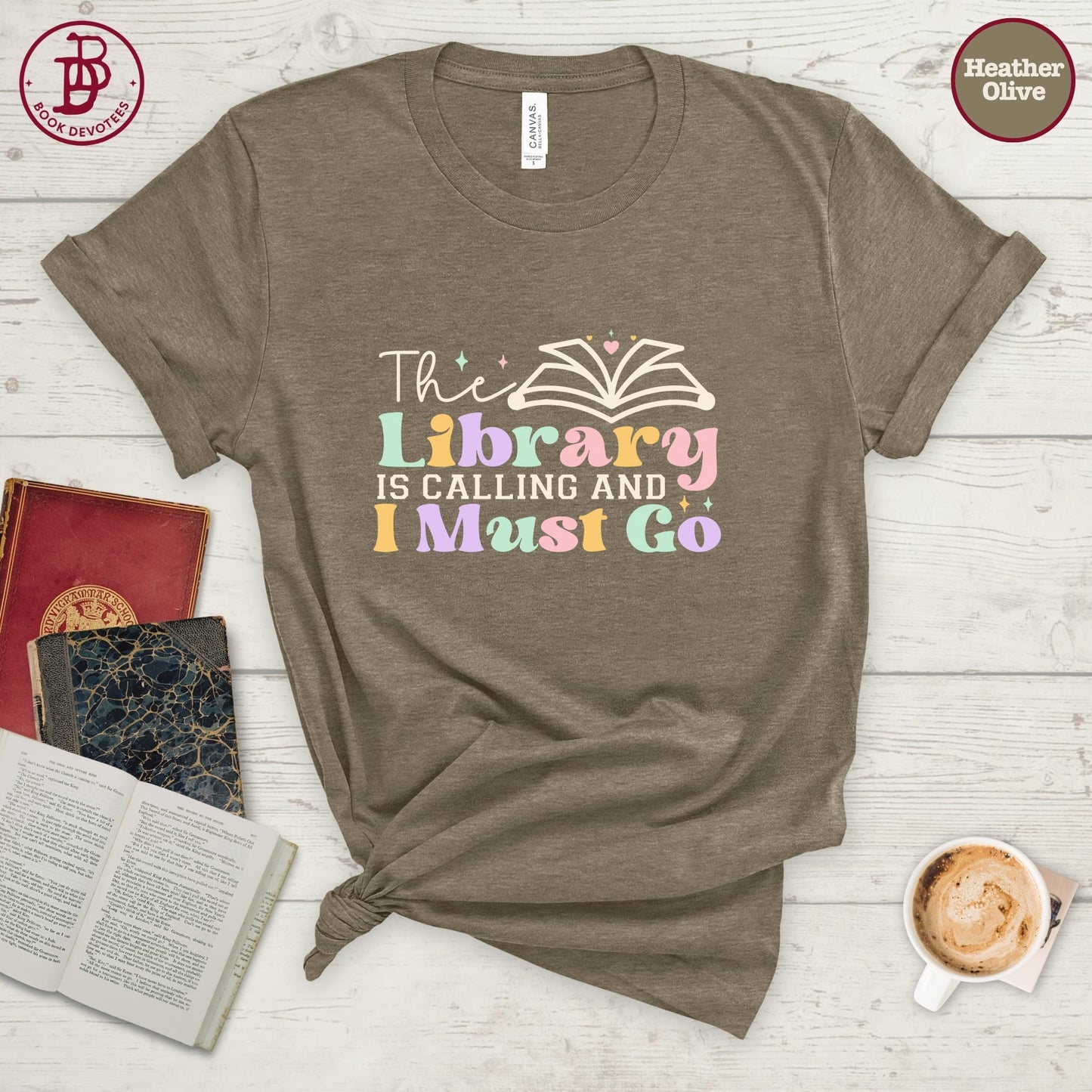 Library is Calling Tee