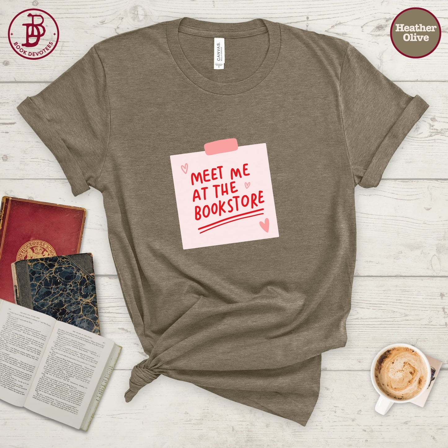 Meet Me at the Bookstore Tee