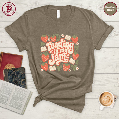 Reading is My Jam Tee