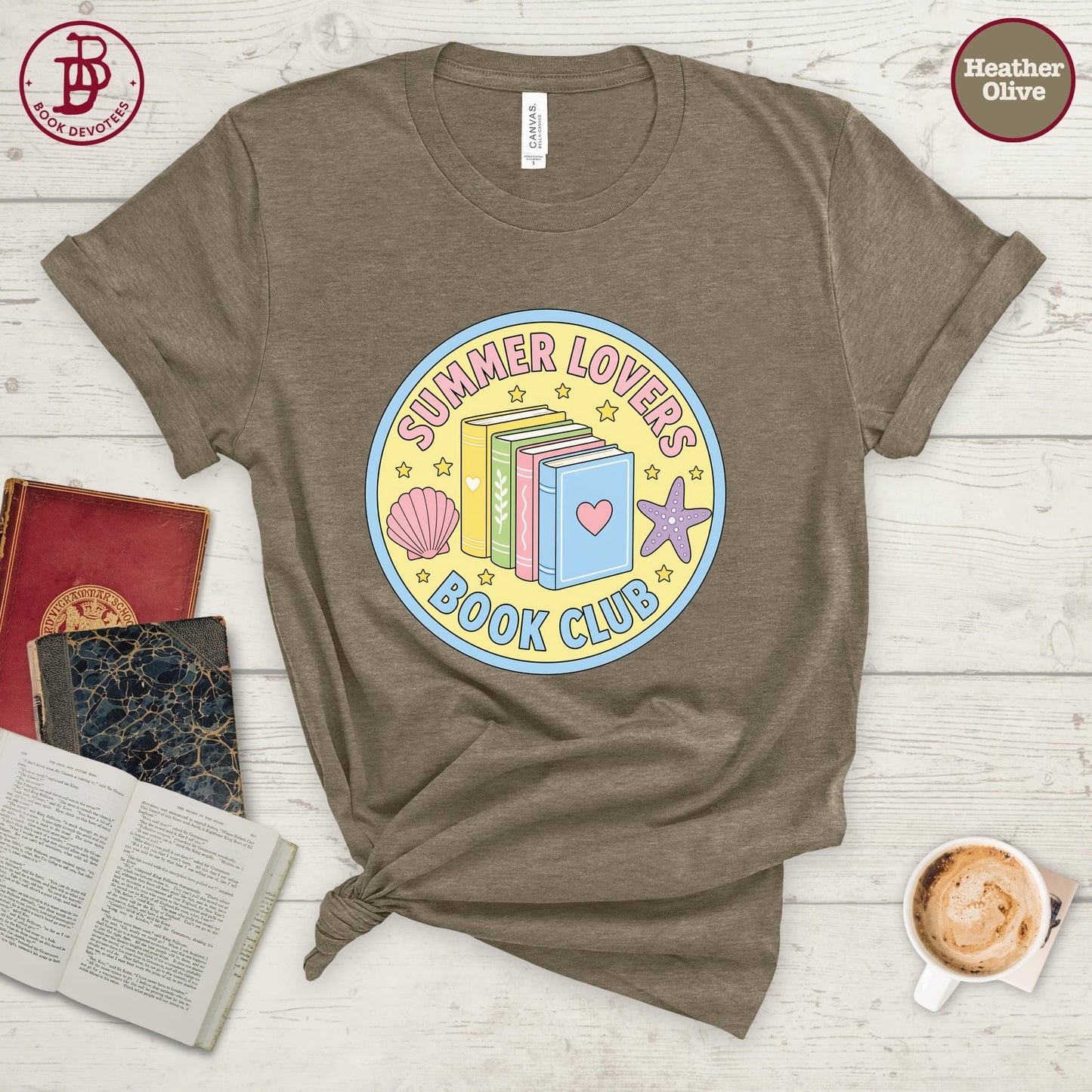 Summer Lovers Book Club Tee
