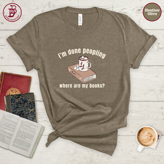 Where Are My Books Tee