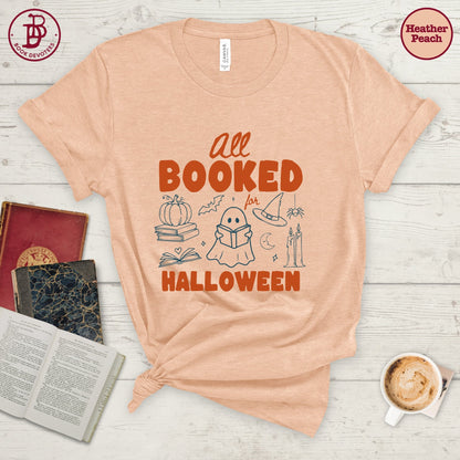 All Booked for Halloween Tee