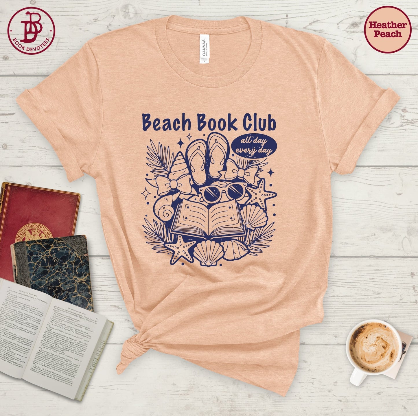 Beach Book Club All Day Tee