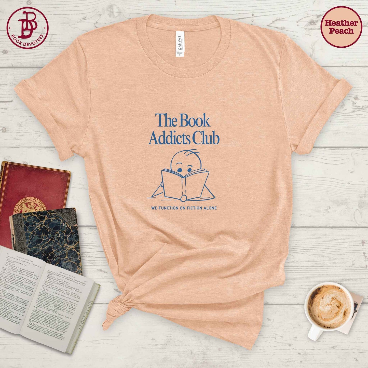 Book Addicts Club Tee