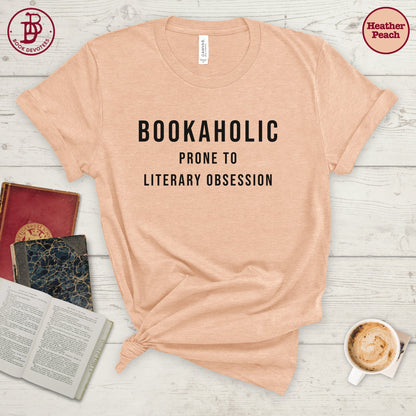 Bookaholic Literary Obsession Tee