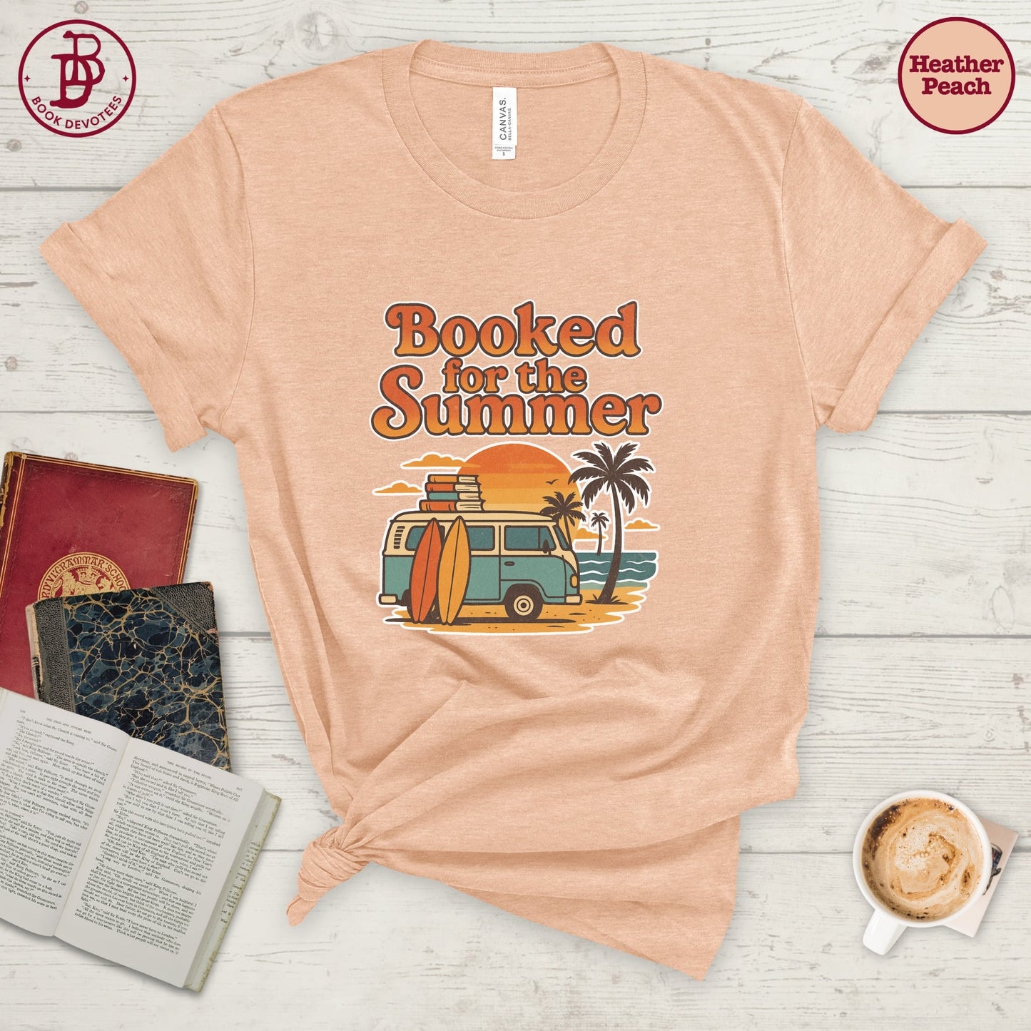 Booked for Summer Beach Tee