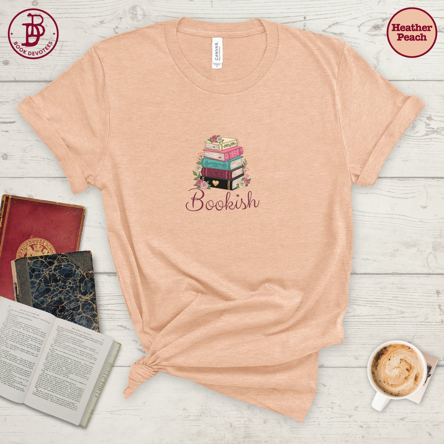 Bookish Roses Tee