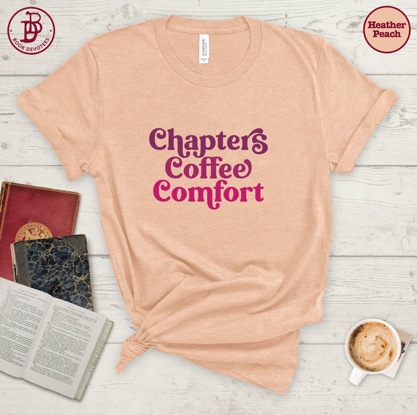 Chapters Coffee Comfort Tee