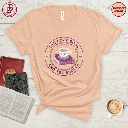 Cozy Book Tea Shoppe Tee