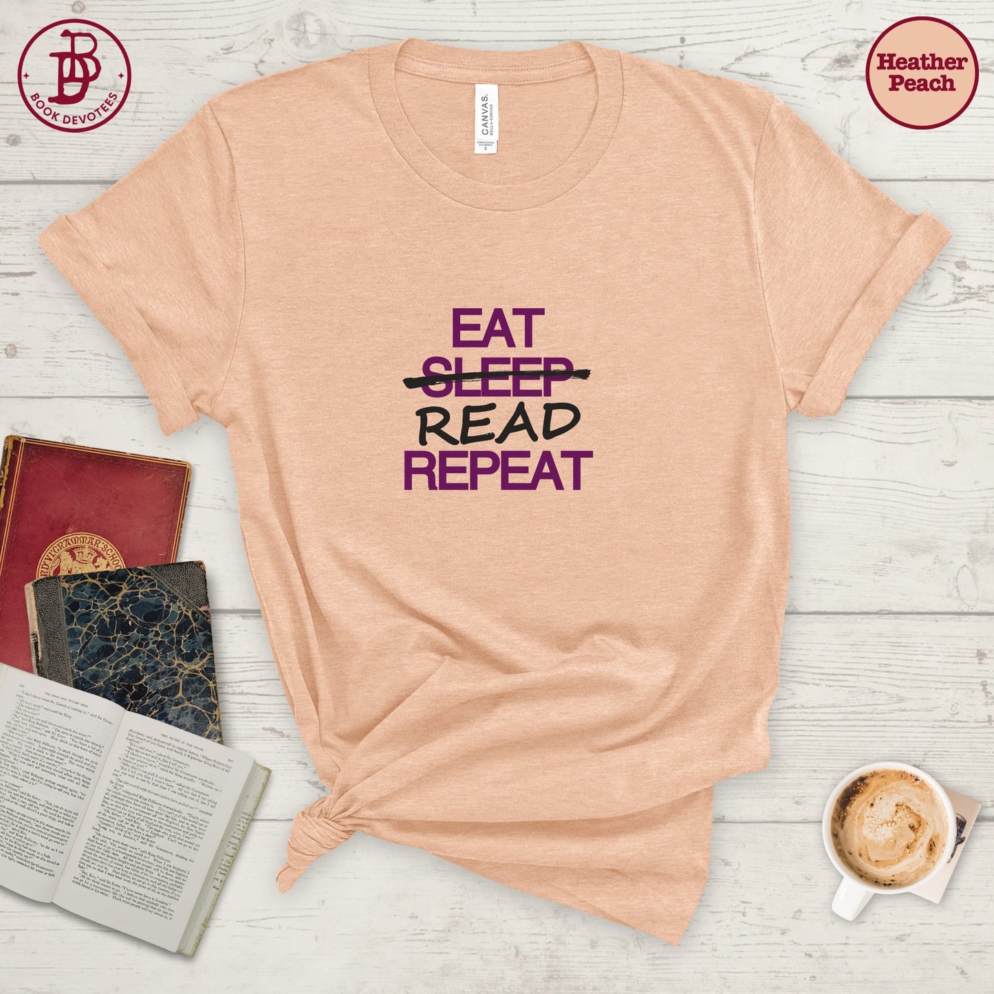 Eat Read Repeat Tee
