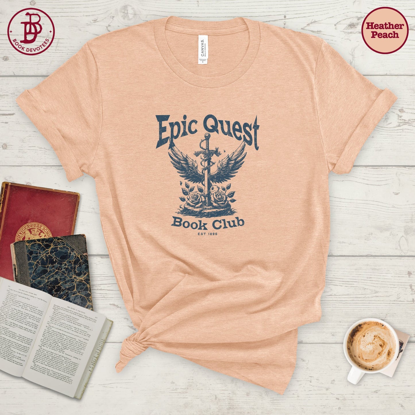 Epic Quest Book Club Tee