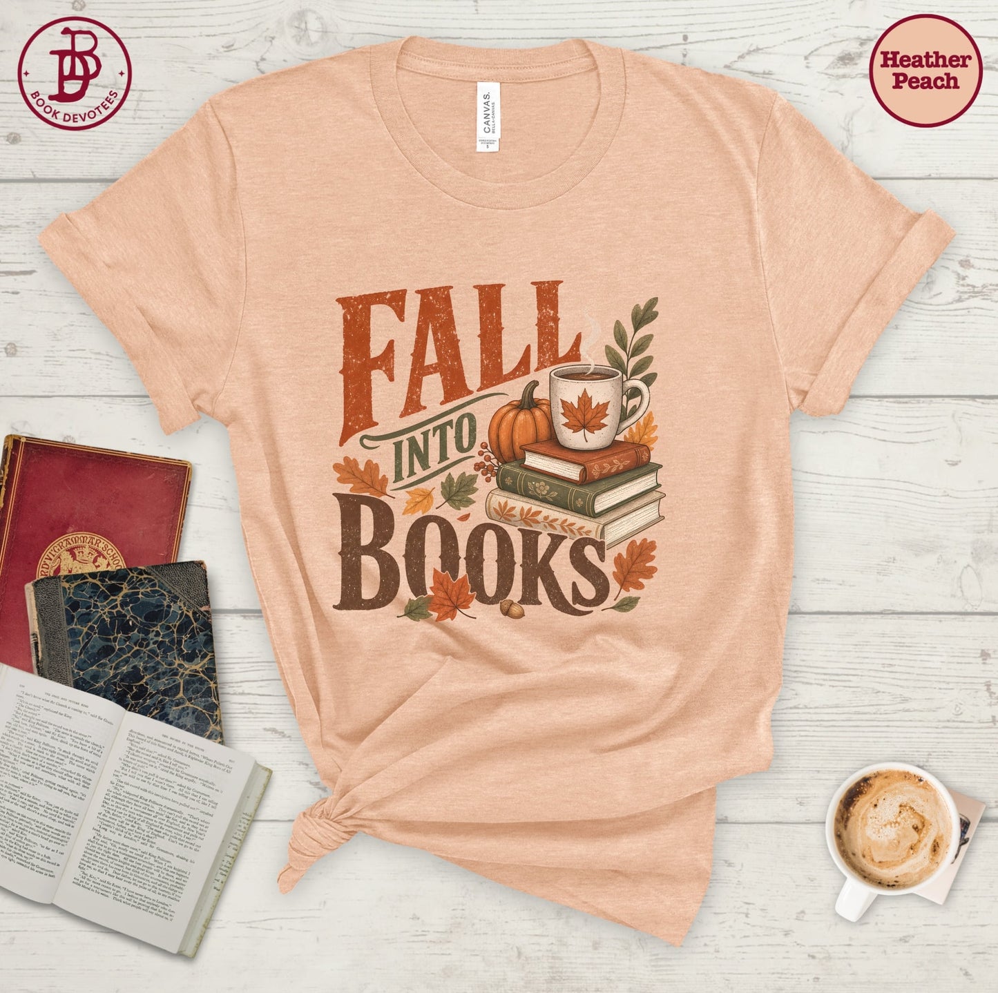 Fall into Books Tee