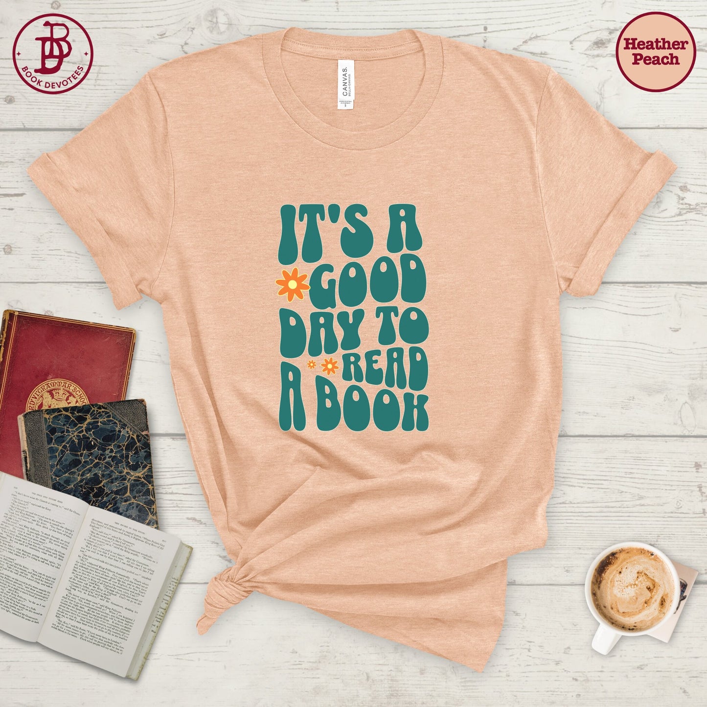 Good Day to Read Retro Tee