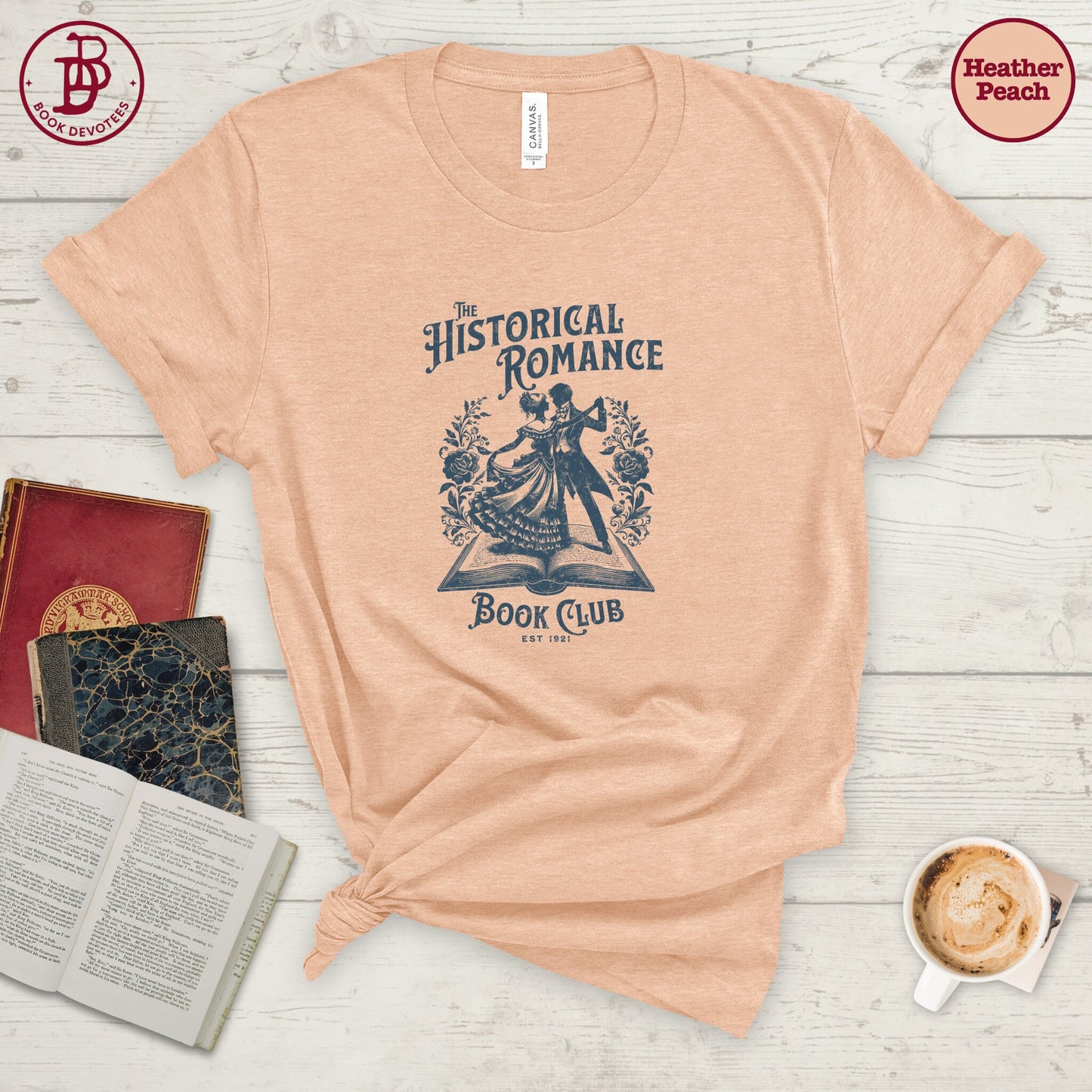 Historical Romance Book Club Tee