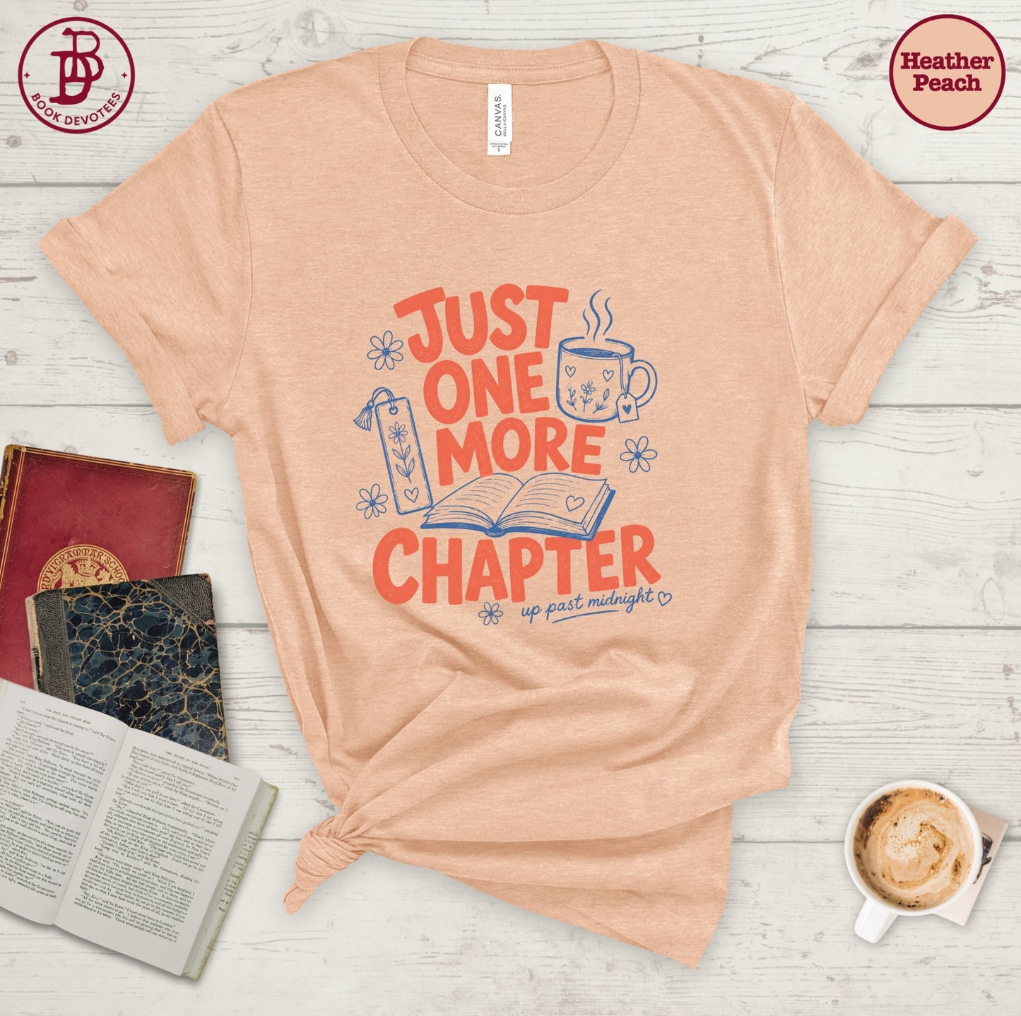 Just One More Chapter Tee