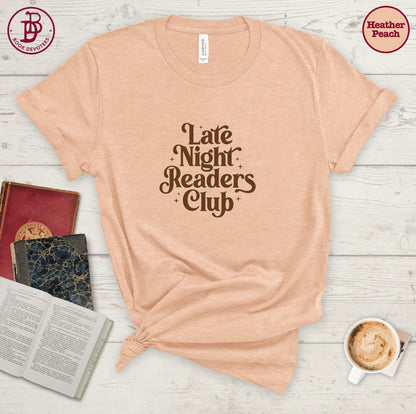 Late Night Readers Club Tee