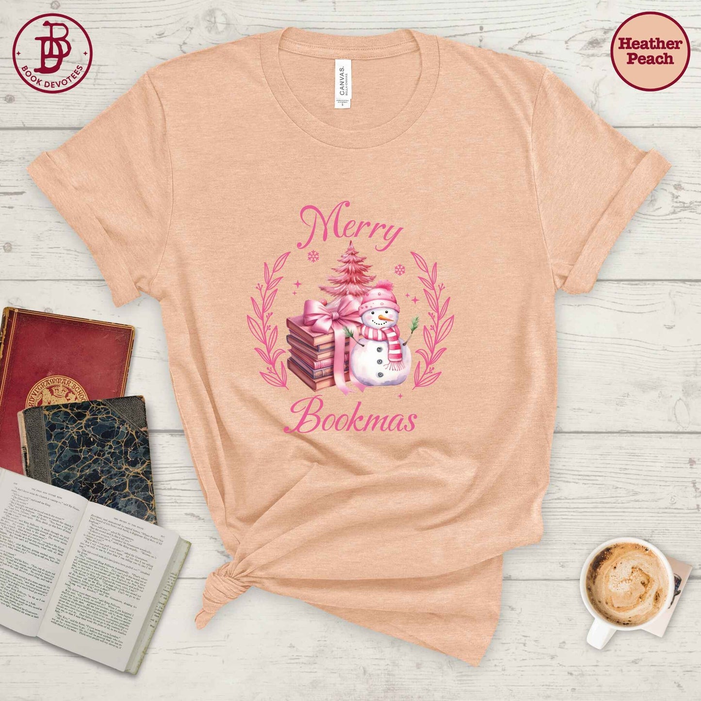 Merry Bookmas Tee
