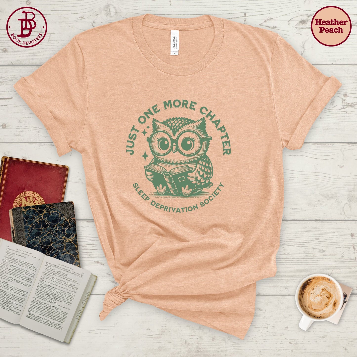 One More Chapter Society Tee