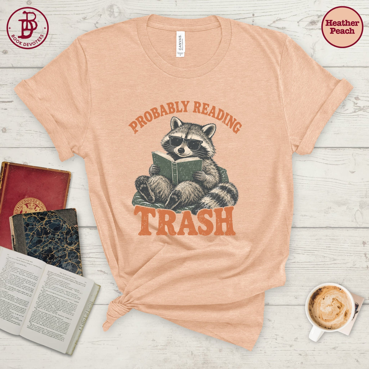 Probably Reading Trash Tee