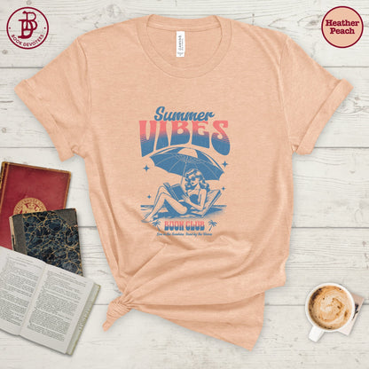 Summer Vibes Book Club Tee
