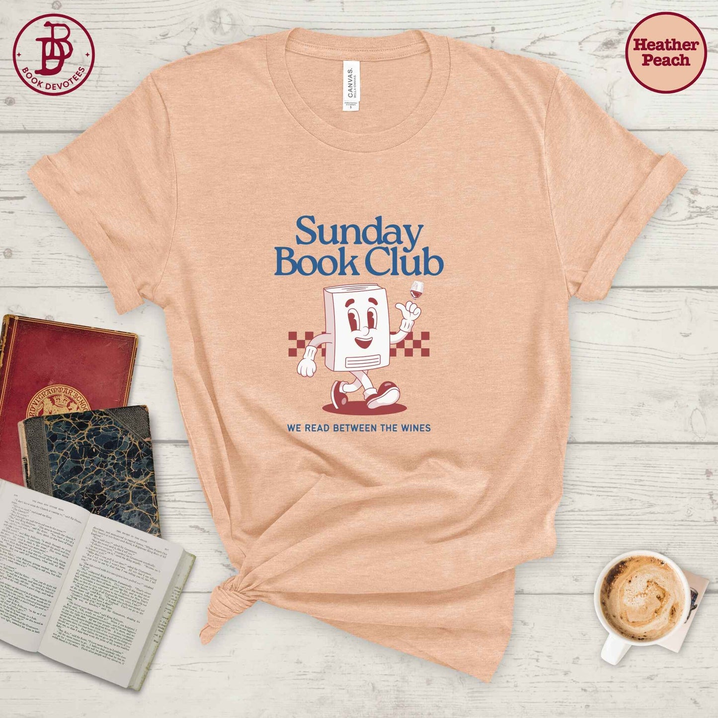 Sunday Book Club Tee