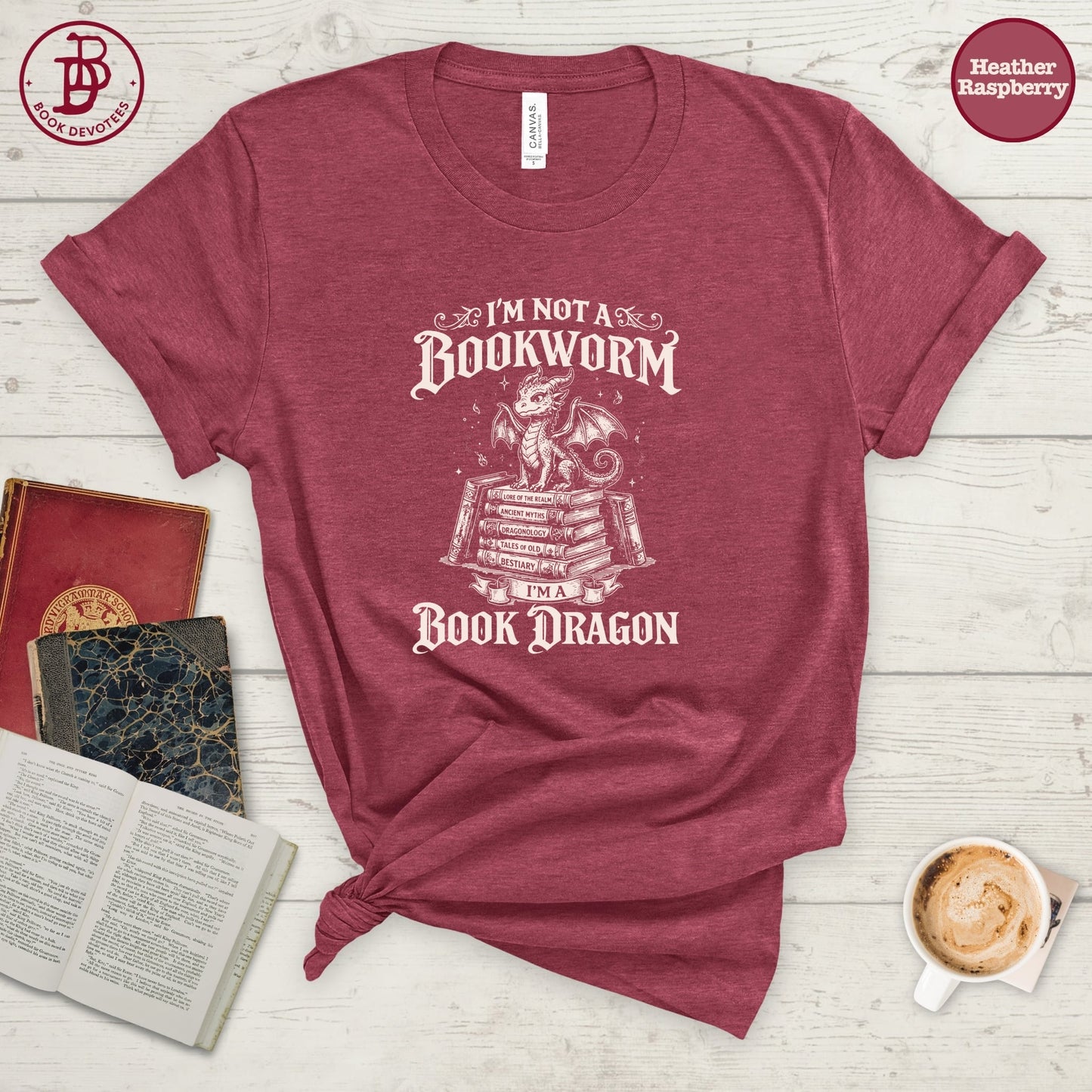 Book Dragon Tee