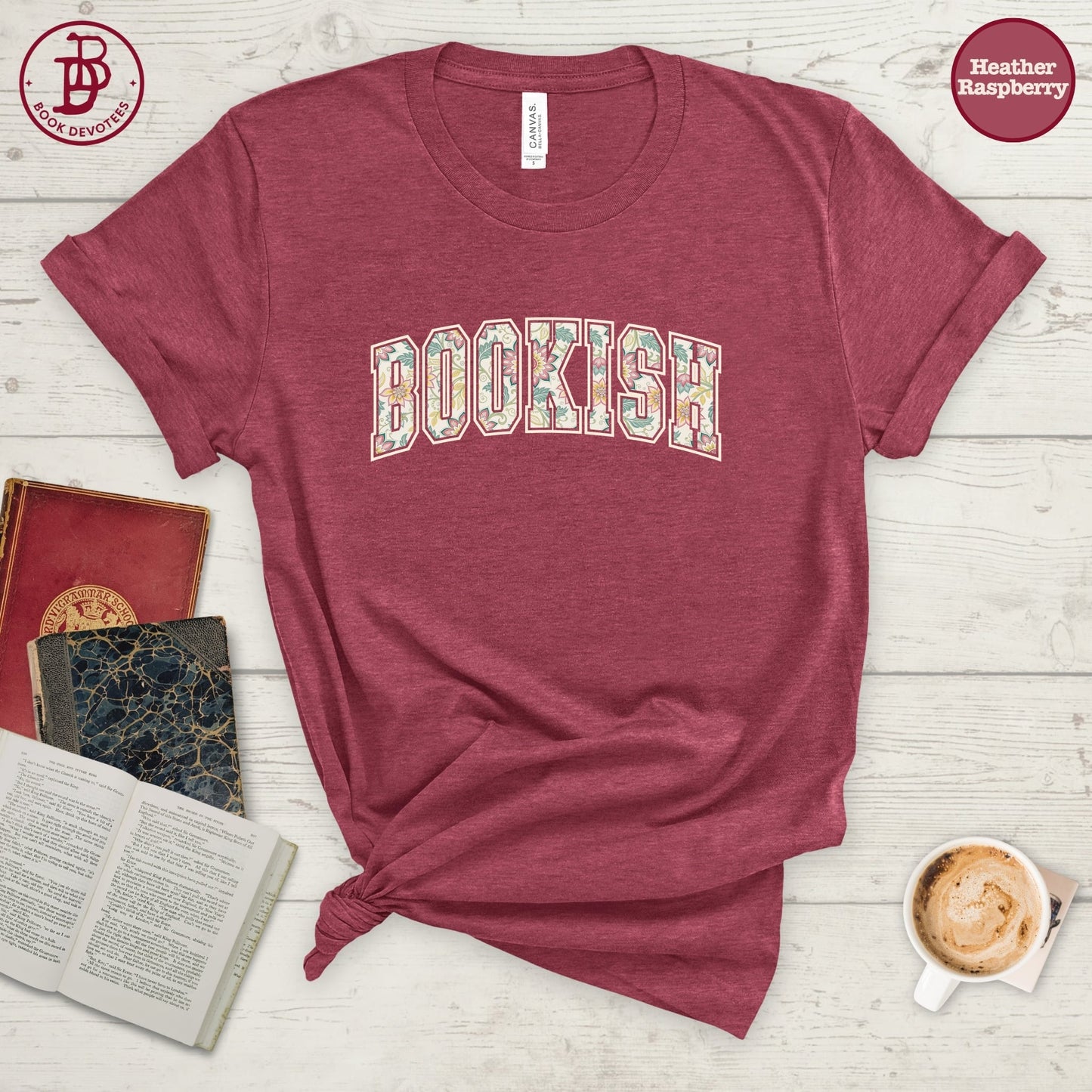 Bookish Floral Tee
