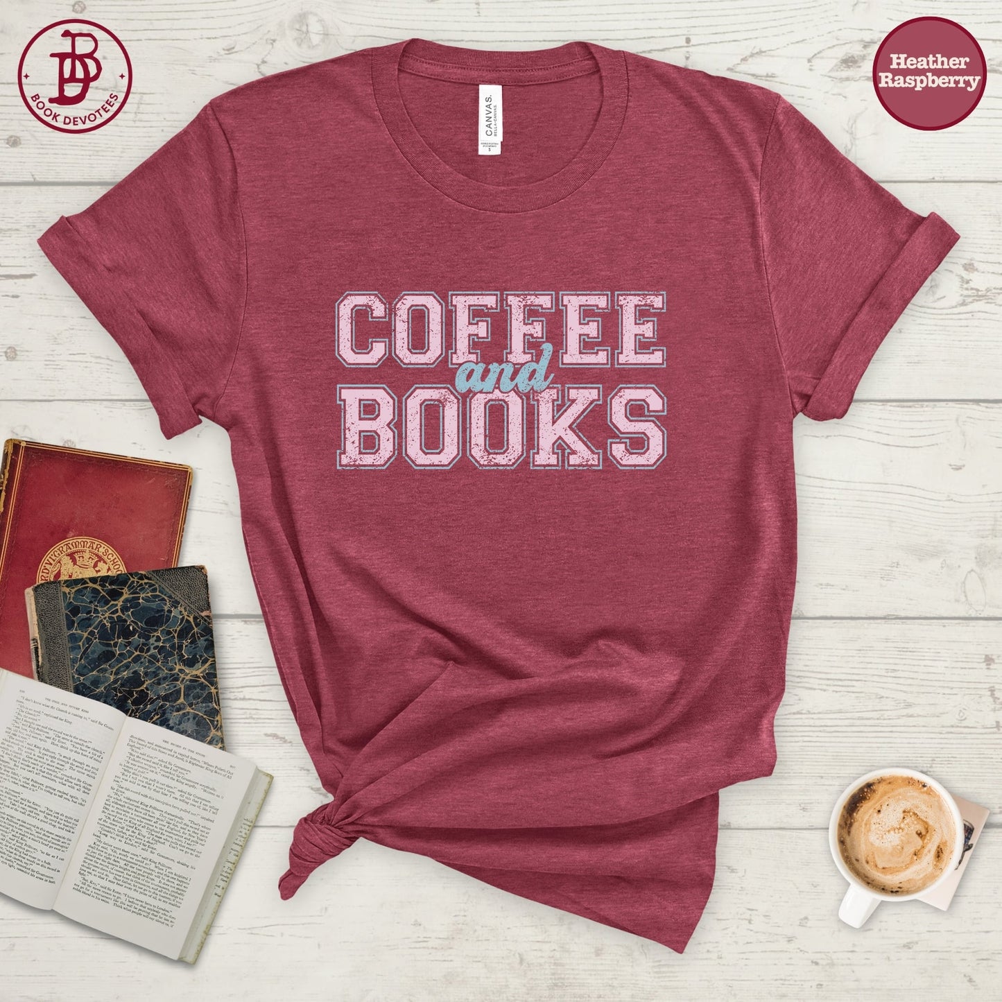 Coffee and Books Tee