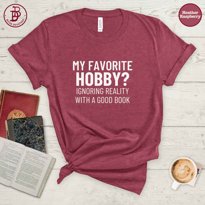 Favorite Hobby Book Tee