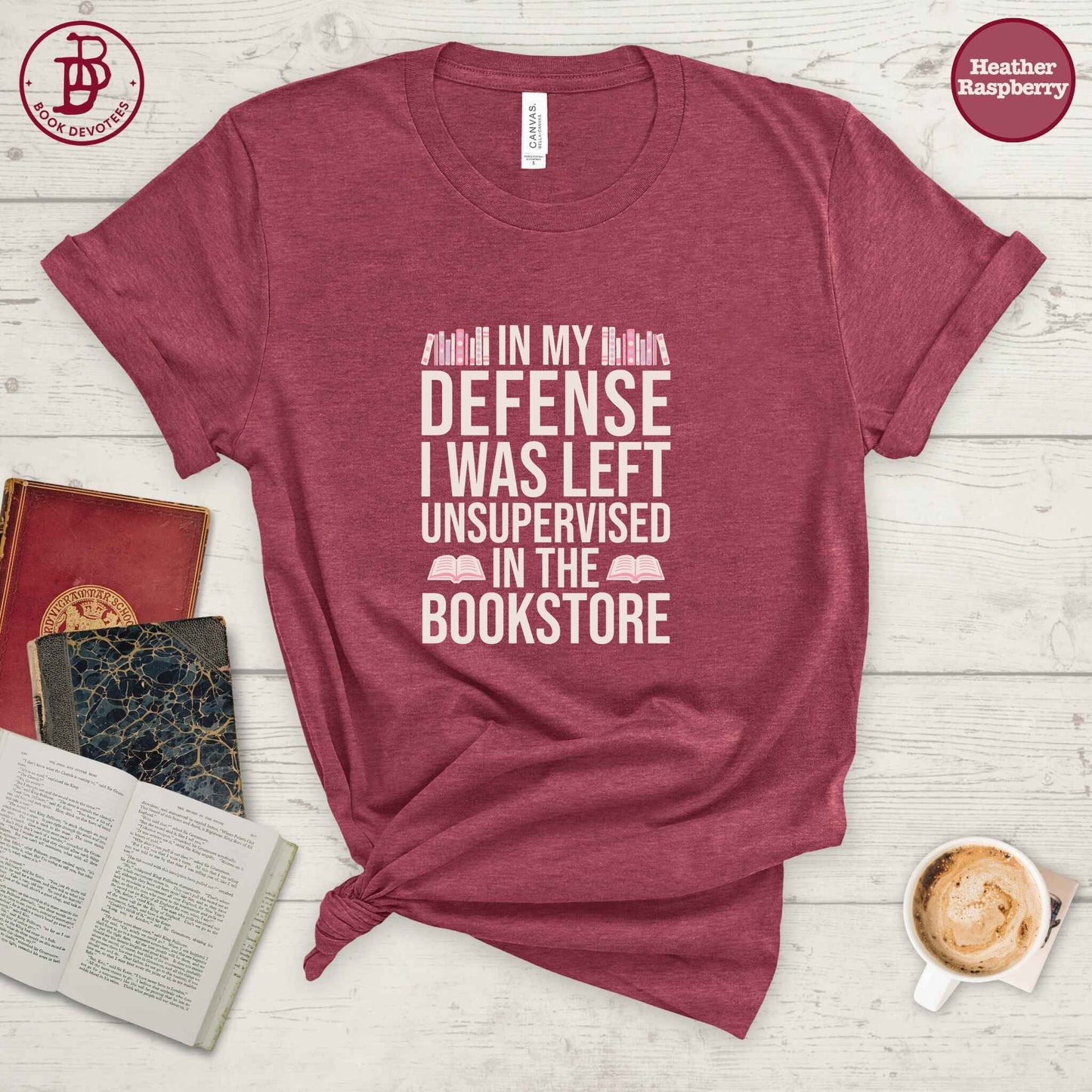 Left in Bookstore Tee