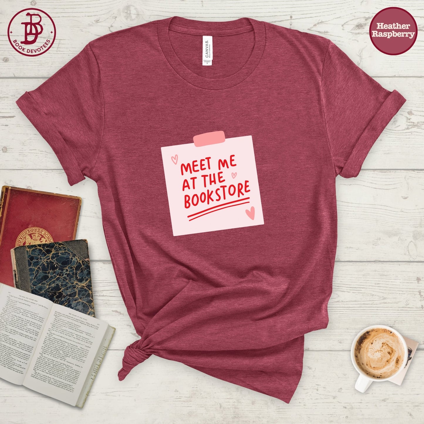 Meet Me at the Bookstore Tee