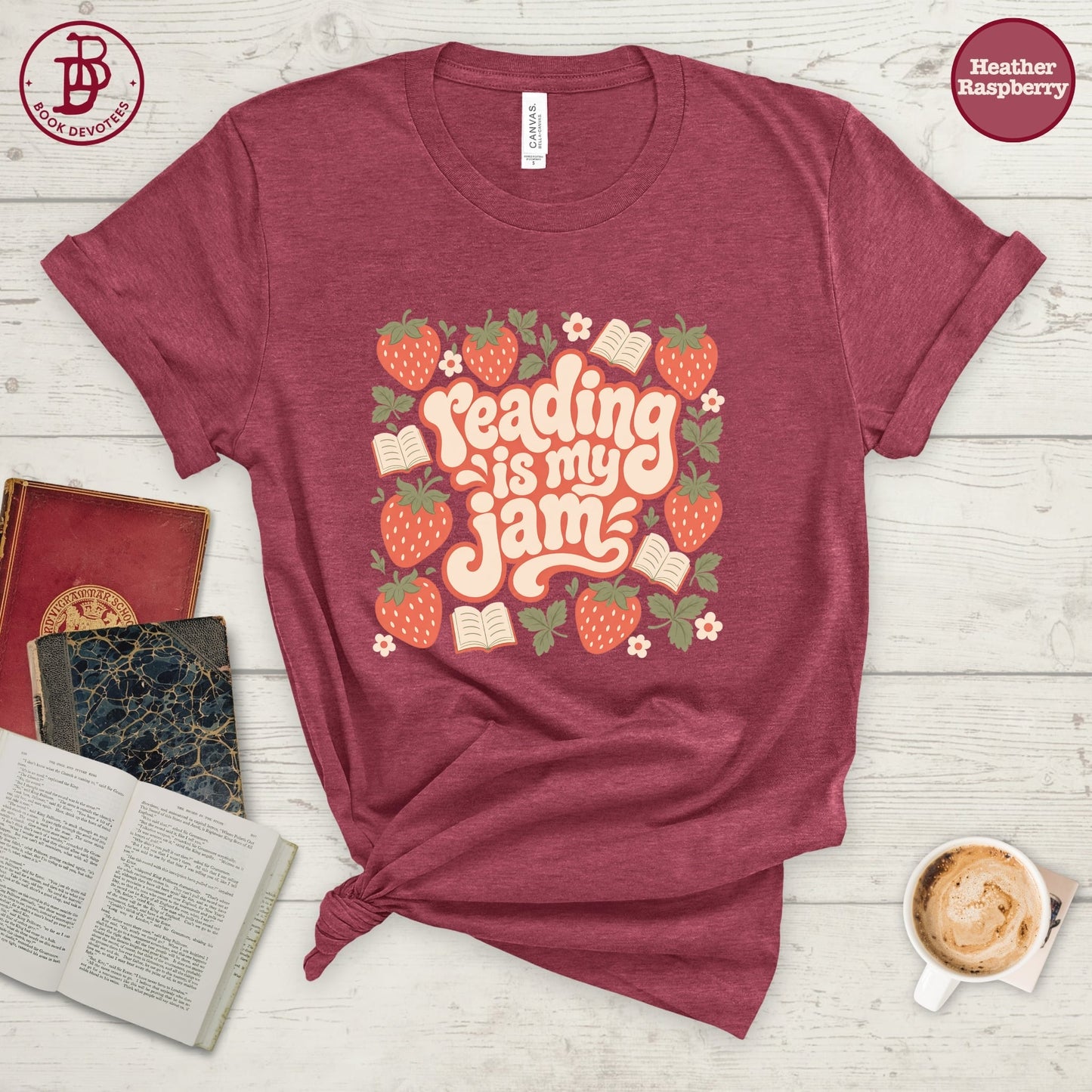 Reading is My Jam Tee