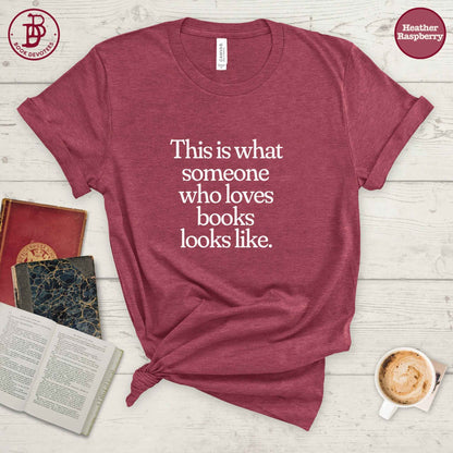 Someone Loves Books Tee