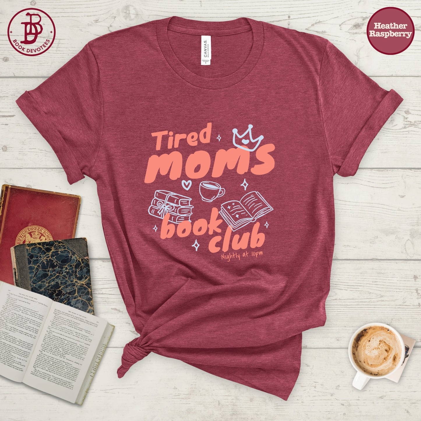 Tired Moms Art Tee