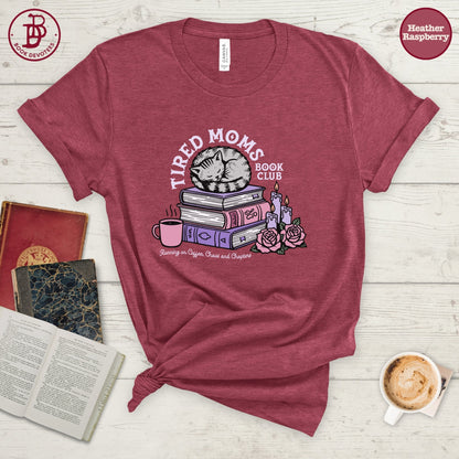 Tired Moms Cat Tee