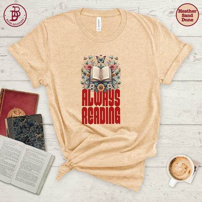 Always Reading Tee