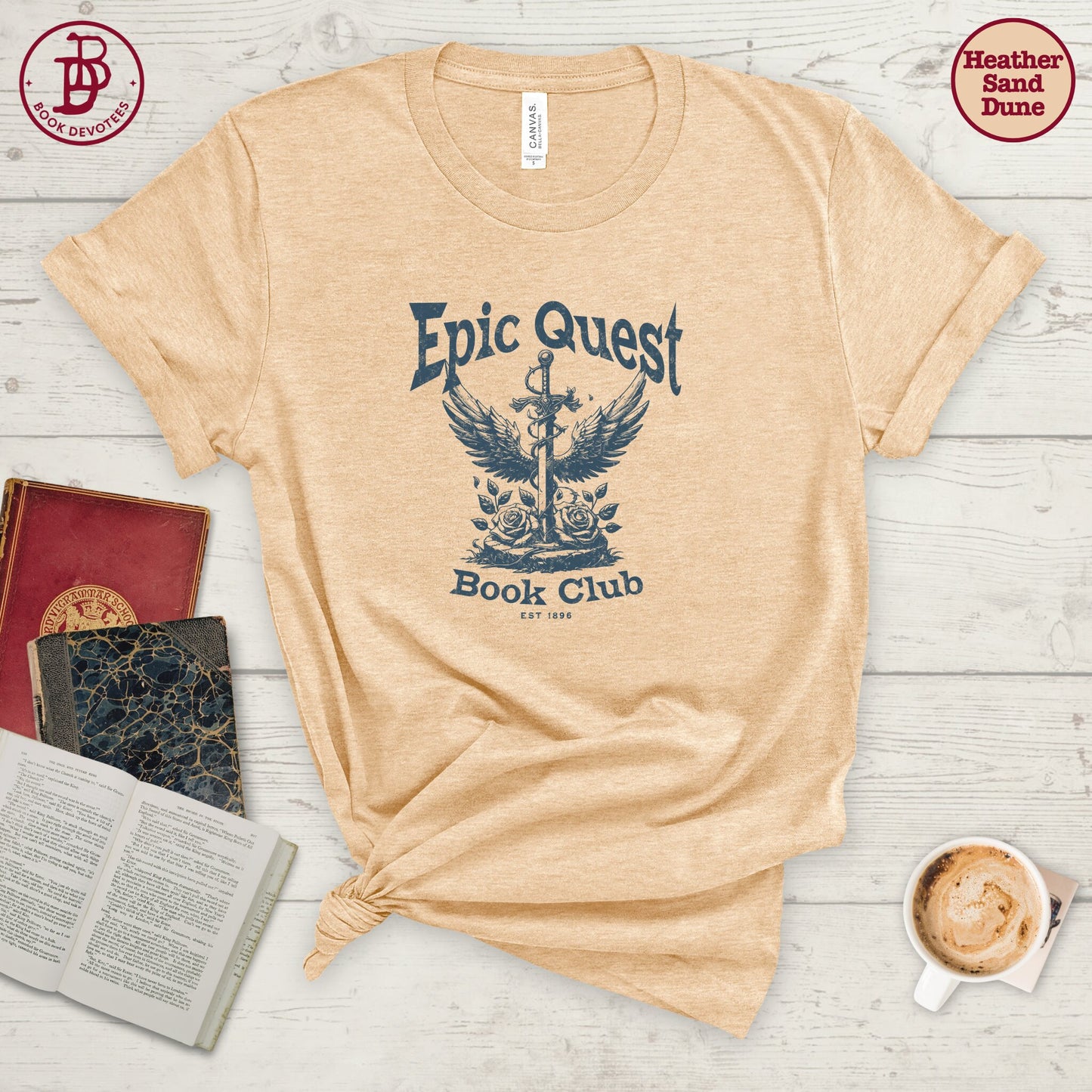 Epic Quest Book Club Tee