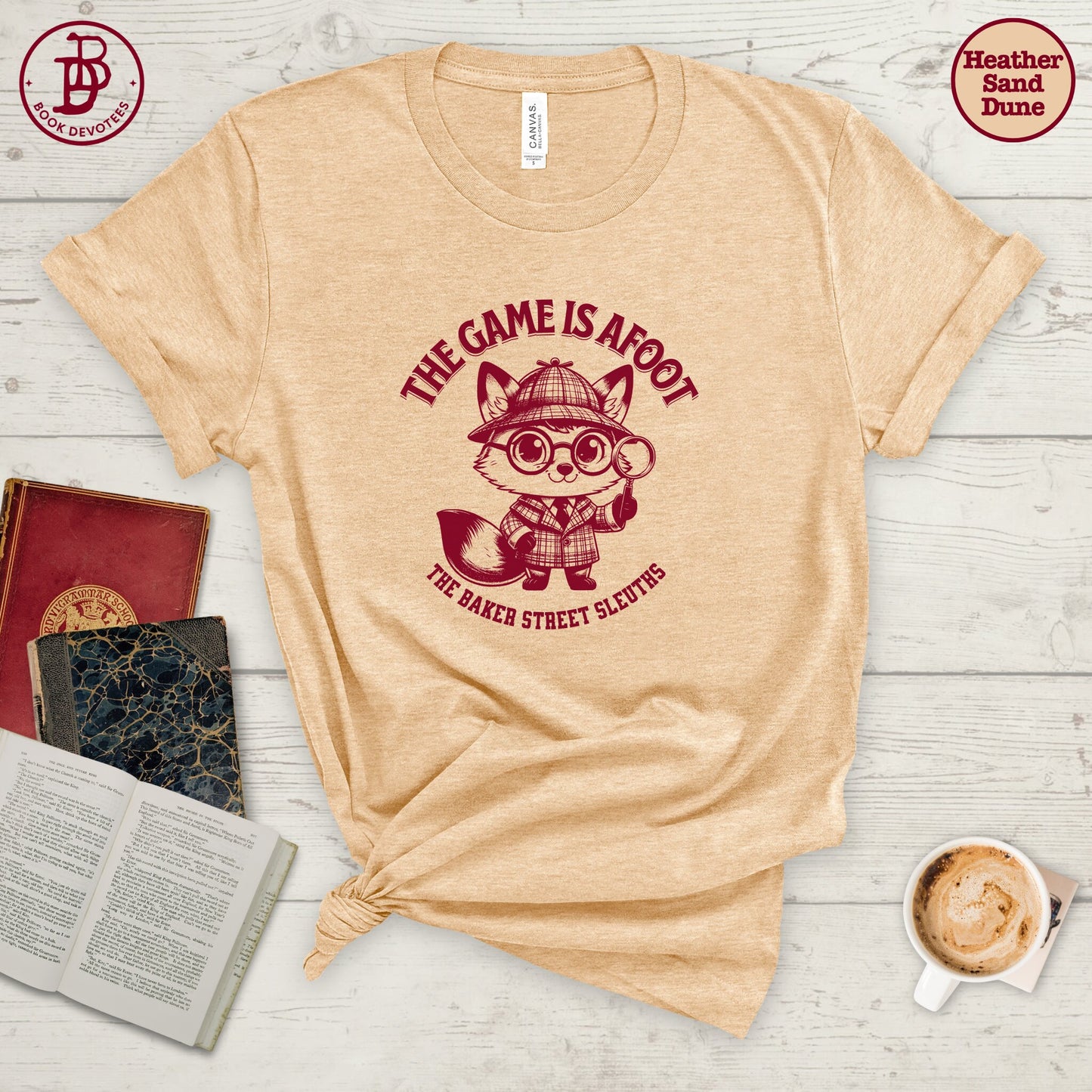 Game is Afoot Sleuths Tee