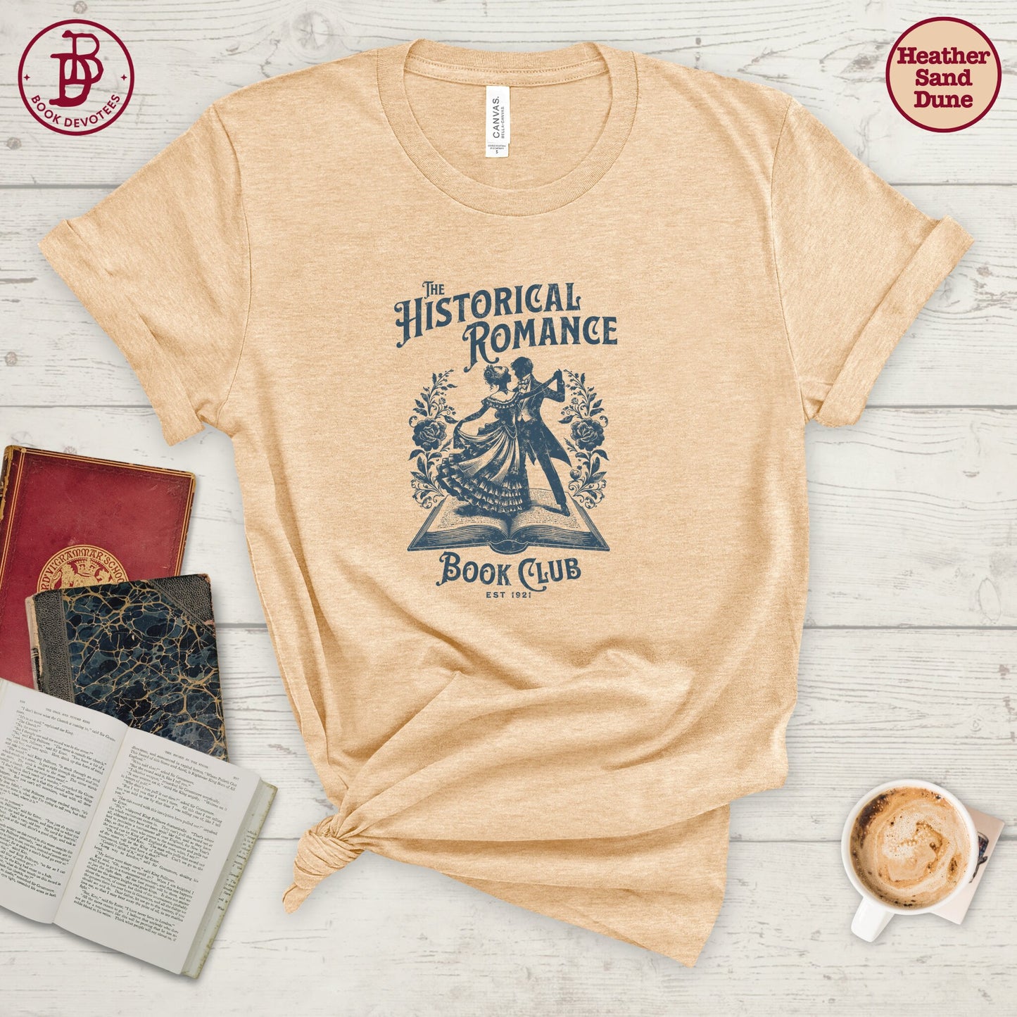 Historical Romance Book Club Tee