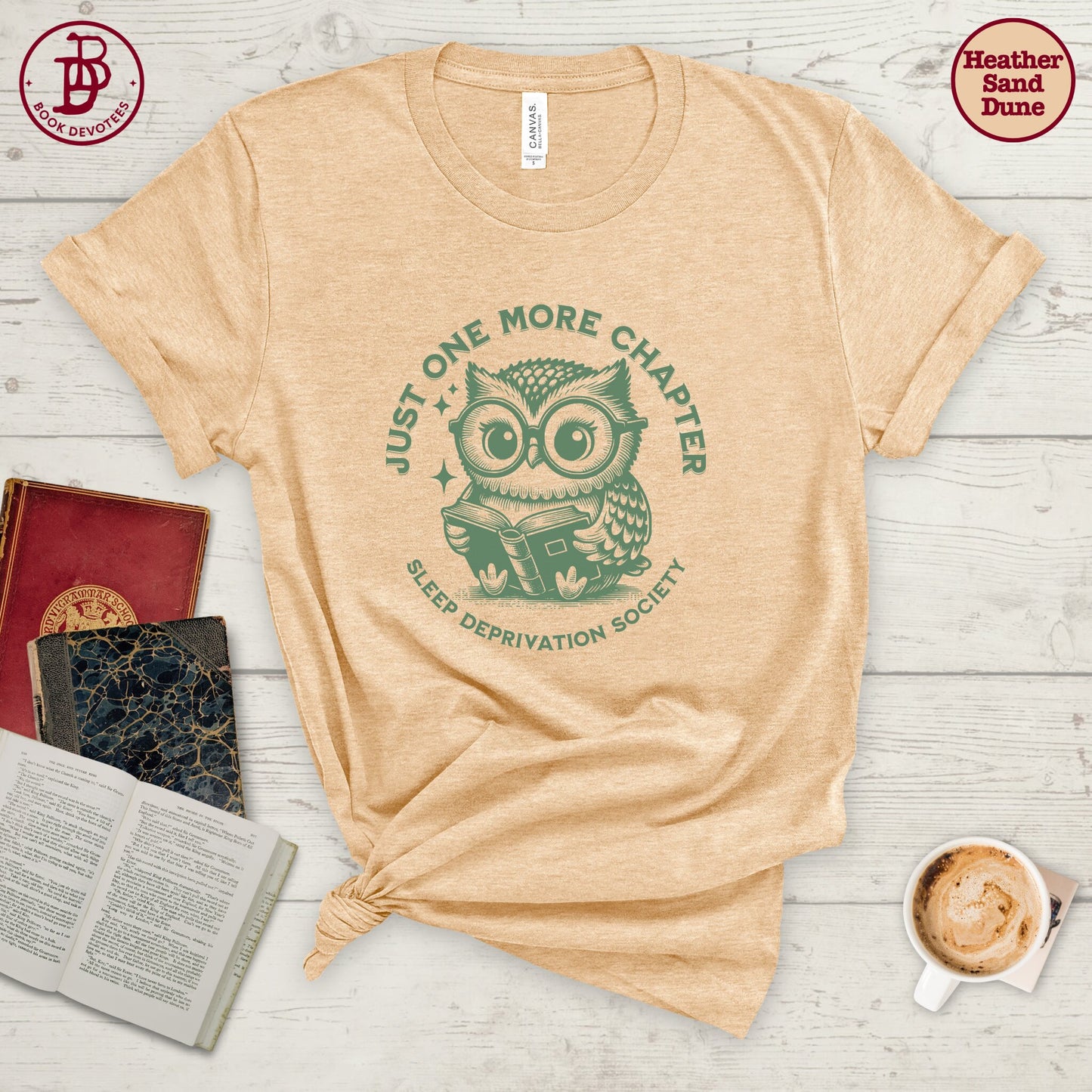 One More Chapter Society Tee