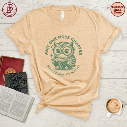 One More Chapter Society Tee