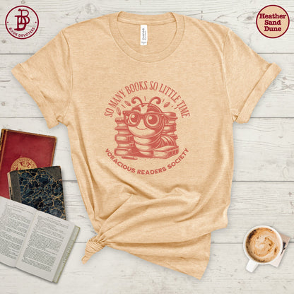 So Many Books Society Tee