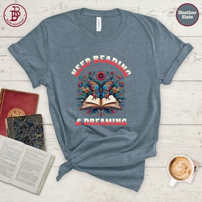 Keep Reading Boho Tee