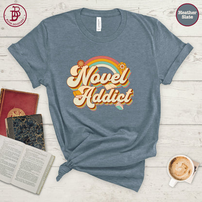 Novel Addict Retro Tee